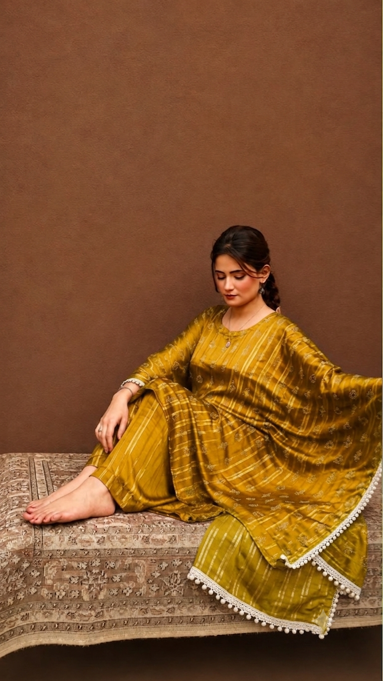 Butterfly Kaftan Green
