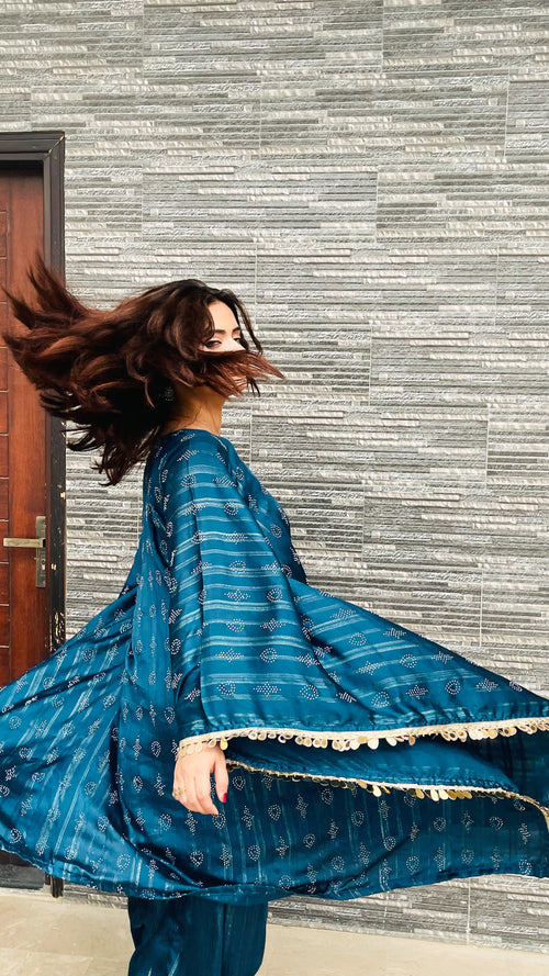 Butterfly Kaftan Blue
