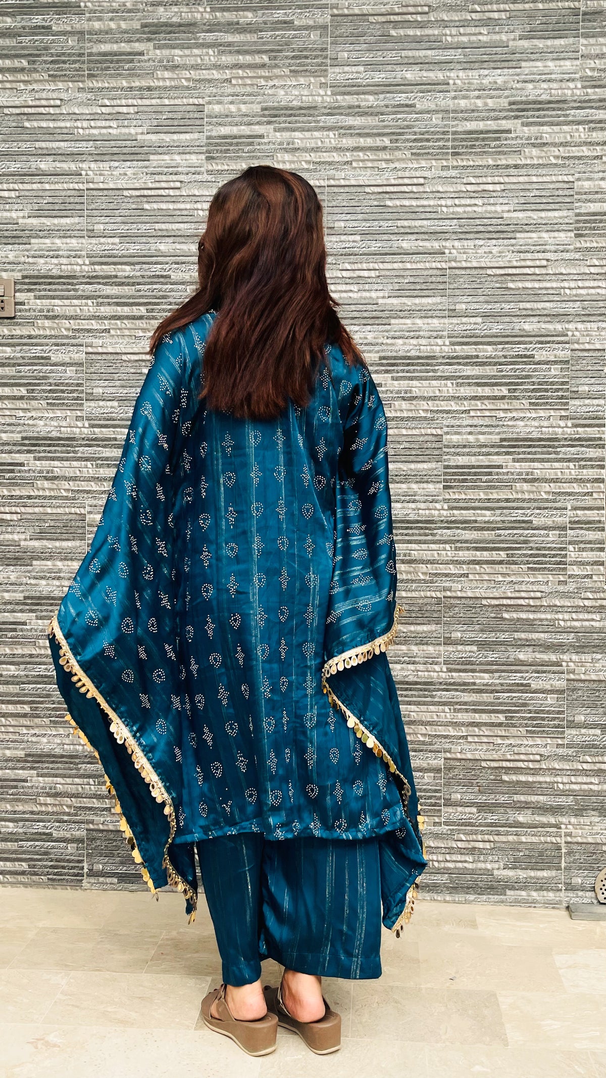 Butterfly Kaftan Blue