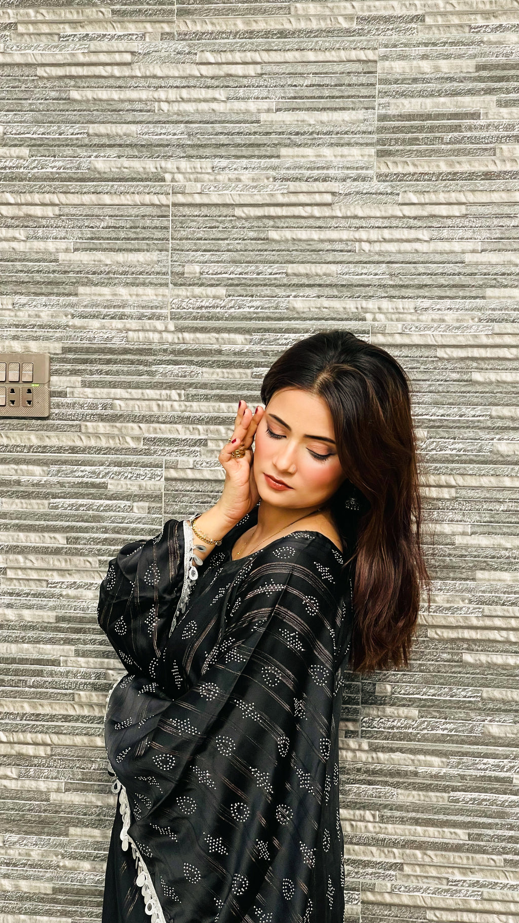 Butterfly Kaftan Black